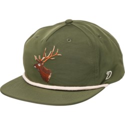 DUCK CAMP Elk Trucker Hat (For Men) in Forest Green