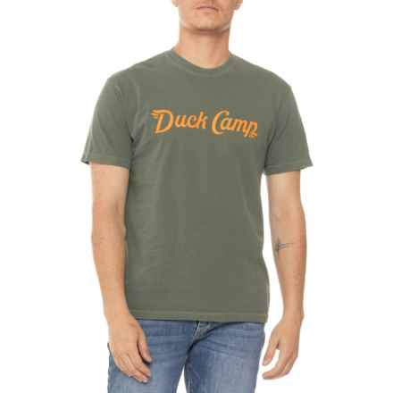 DUCK CAMP Graphic T-Shirt - Short Sleeve in Moss
