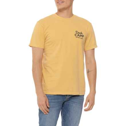 DUCK CAMP Graphic T-Shirt - Short Sleeve in Mustard