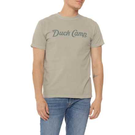 DUCK CAMP Graphic T-Shirt - Short Sleeve in Wheat