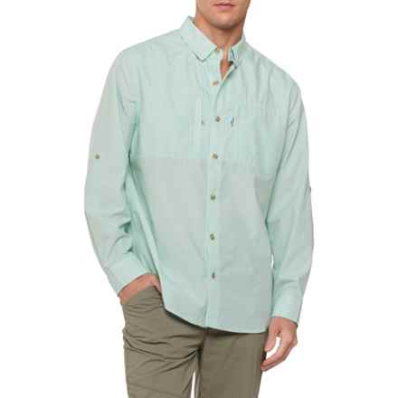 DUCK CAMP Helm Shirt - Long Sleeve in Whitewater Grid