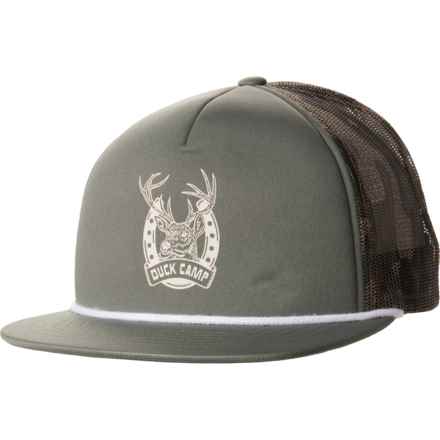 DUCK CAMP Retro Trucker Hat in Thyme