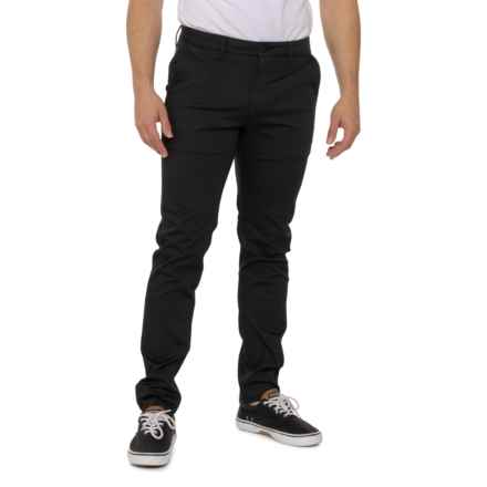 DUER Smart Stretch Slim Fit Trouser Pants in Black