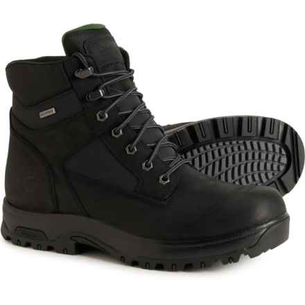 Dunham 6” 8000 Works PT Boots - Waterproof, Leather (For Men) in Black