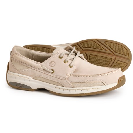 Dunham Captain Boat Shoes - Leather (For Men) in Medium Gray