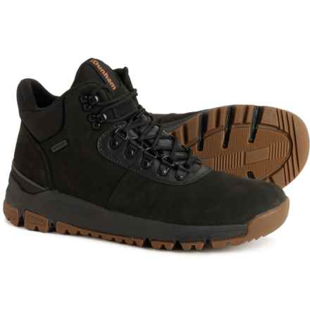 Dunham DH Alpine Mid Boots - Waterproof, Insulated, Leather (For Men) in Black