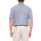604CA_2 Dunning Windowpane Jacquard Polo Shirt - Short Sleeve (For Men)