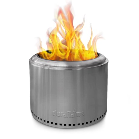 DURAFLAME Low Smoke Fire Pit - 19” in Silver