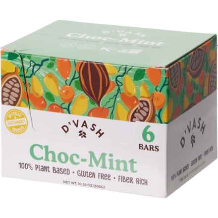 D'Vash Choco-Mint and Dates Energy Bars - 6-Pack in Multi