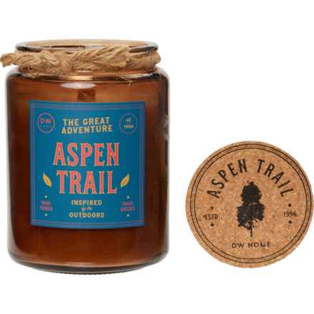 DW Home 17.8 oz. Great Outdoors Aspen Trail Candle - Wood Wick in Aspen Trail