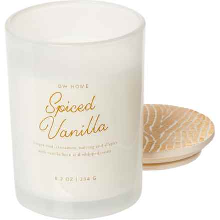 DW Home 8.2 oz. Washed Resin Spiced Vanilla Candle in Spiced Vanilla