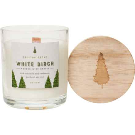 DW Home 8.5 oz. Pine Lodge White Birch Candle in White Birch