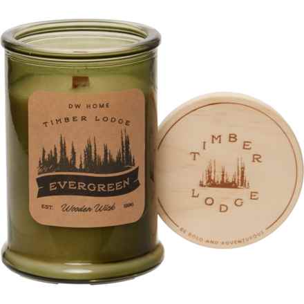 DW Home 8.6 oz. Evergreen Timber Lodge Candle in Evergreen