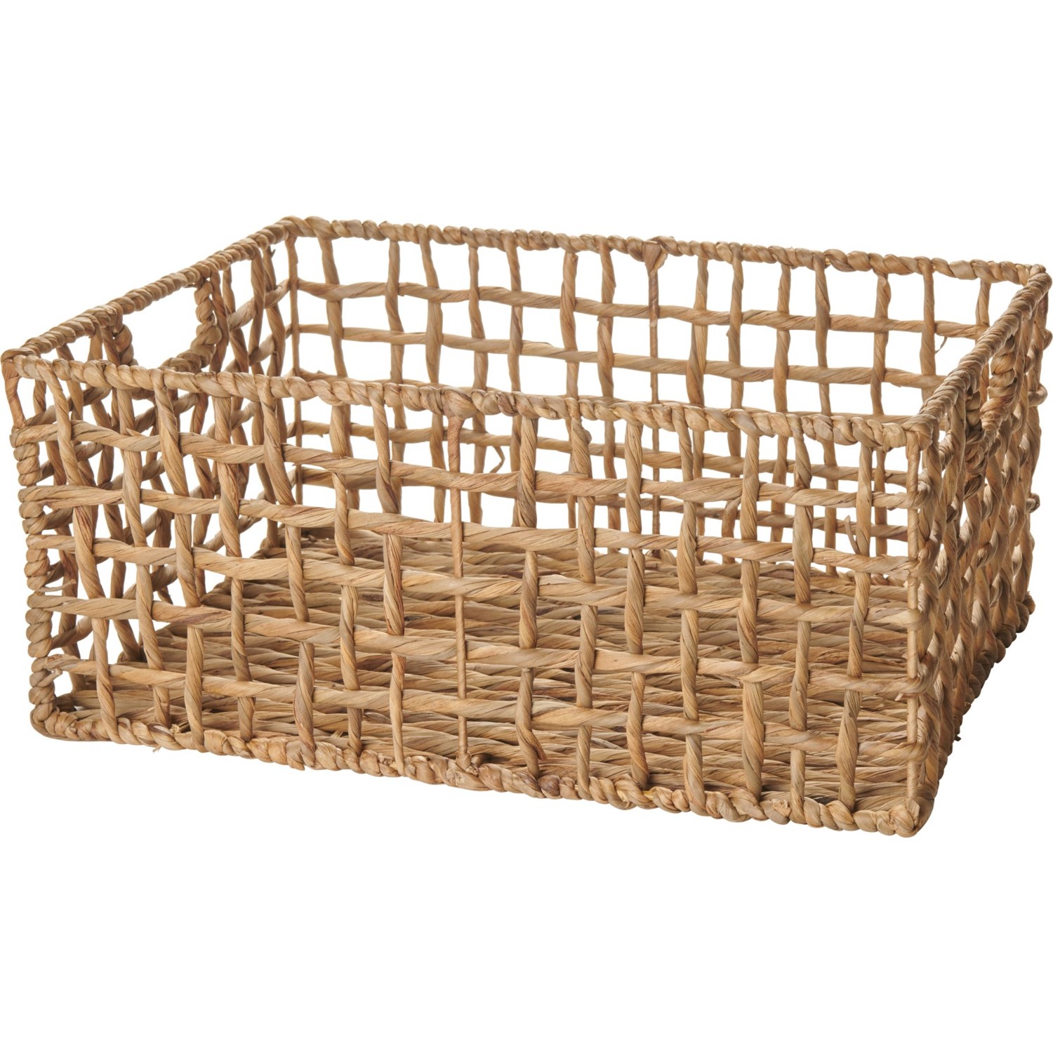 DWELL STUDIO OpenWeave Water Hyacinth Storage Bin Large Save 28