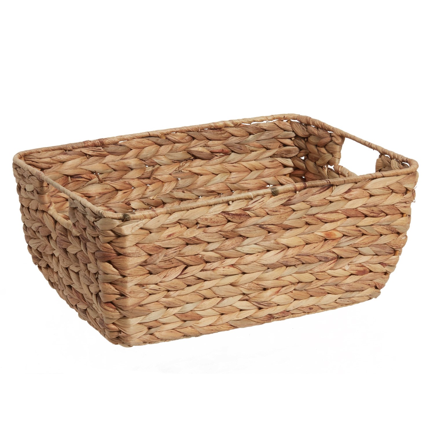 Dwell Water Hyacinth Storage Basket 16x11.5” Save 27