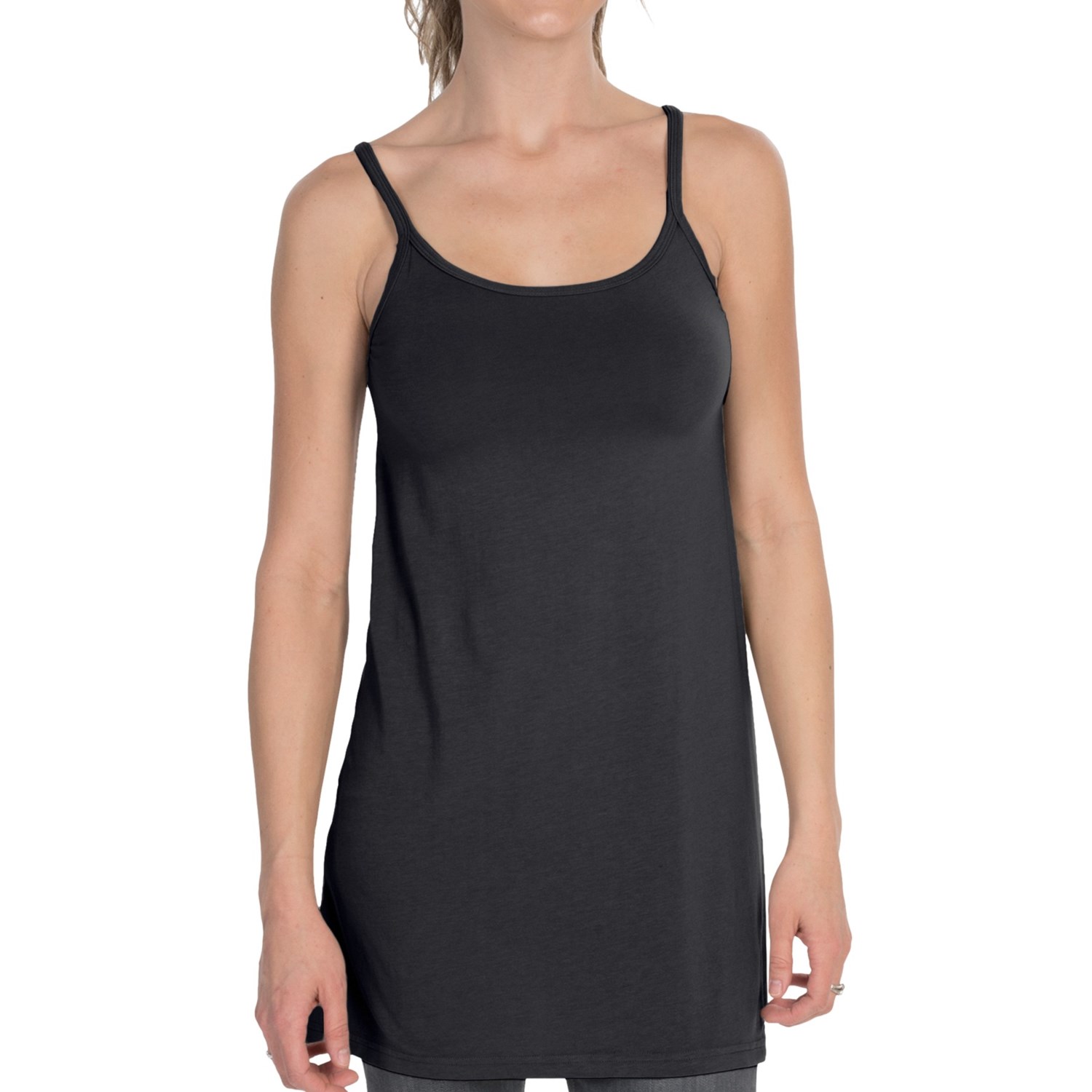 Dylan by True Grit Layering Camisole - Tunic Length, Spaghetti Strap ...