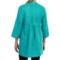 8331V_3 dylan Hemp Pintuck Tunic Shirt - 3/4 Roll-Up Sleeve (For Women)