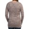 9317H_2 dylan Metallic Screenprint Sweater (For Women)