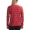 9312A_2 dylan Printed Waffle-Knit Lounge Shirt - Long Sleeve (For Women)