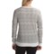 9312A_3 dylan Printed Waffle-Knit Lounge Shirt - Long Sleeve (For Women)