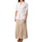 120TR_3 dylan Slit Maxi Skirt (For Women)