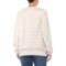 520TG_2 dylan Winter White Silky Sheared Faux-Fur Sweatshirt (For Women)