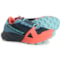 Dynafit Ultra 100 Trail Running Shoes (For Women) in Hot Coral/Blueberry