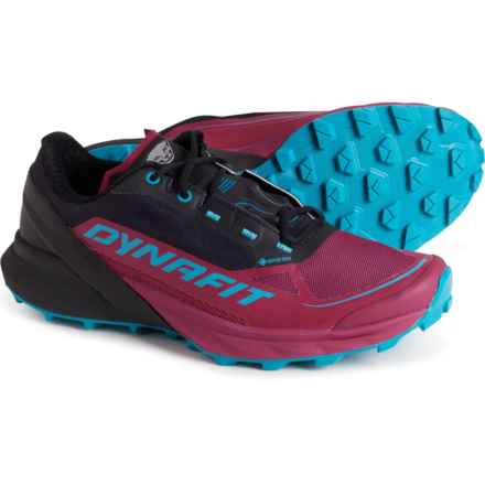 Dynafit Ultra 50 Gore-Tex® Hiking Shoes - Waterproof (For Women) in Black Out/Beet Red