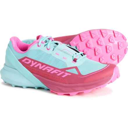 Dynafit Ultra 50 Trail Running Shoes (For Women) in Beet Red/Marine Blue