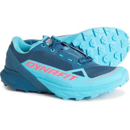 Dynafit Ultra 50 Trail Running Shoes (For Women) in Silvretta/Petrol