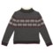 443TF_2 E of M Mock Neck Cardigan Sweater (For Little Boys)