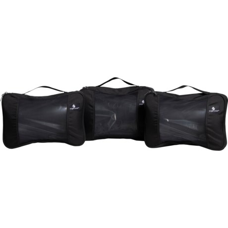 Eagle Creek Pack-It® Original Cube Set - 3-Piece, Medium, Black in Black