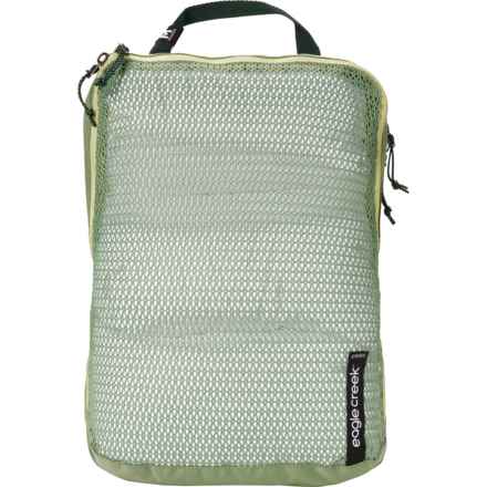 Eagle Creek Pack-It® Reveal Clean and Dirty Cube - Medium, Mossy Green in Mossy Green