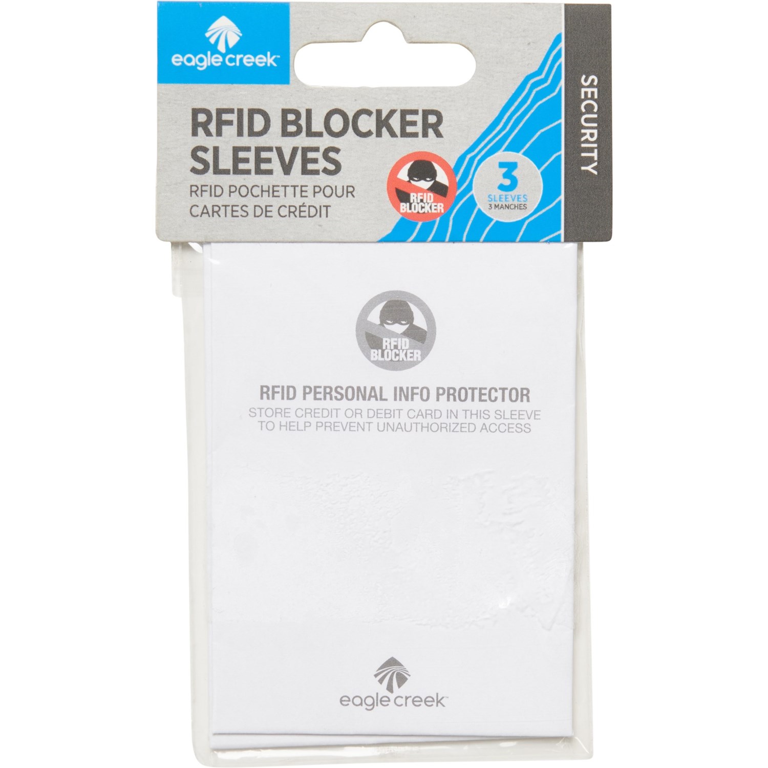 Eagle Creek RFID Blocker Card Sleeves 3Pack Save 43