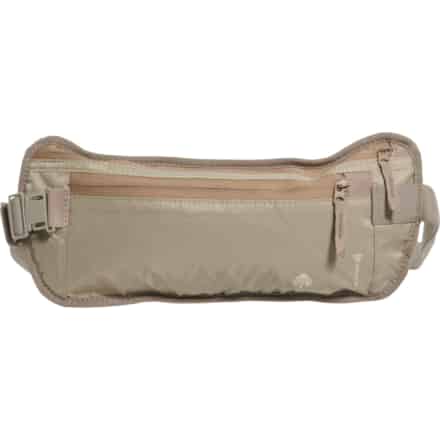 Marsupio Cintura Eagle Creek RFID Blocker DLX, Marrone, Lunghezza Regolabile 27-41 Pollici