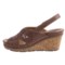 149CP_5 Earth Aries Sandals - Leather, Wedge Heel (For Women)