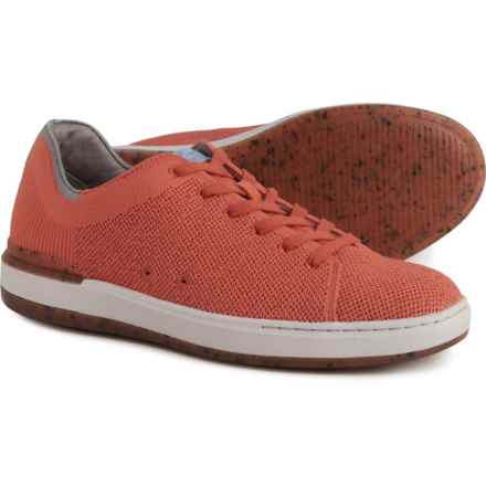 Earth Elements Anton Mesh Knit Sneakers (For Men) in Ginger Red/Blue/Gray