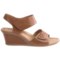 9281W_4 Earth Iris Wedge Sandals - Leather (For Women)
