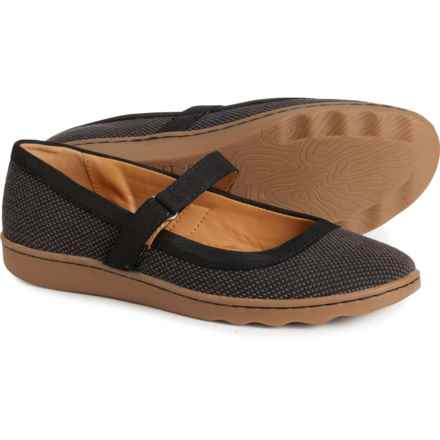 earth® Lorali Mary Jane Flats (For Women) in Black