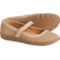 earth® Lorali Mary Jane Flats (For Women) in Medium Natural