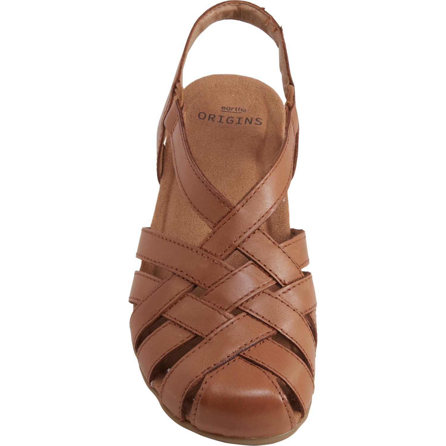 earth origins white sandals