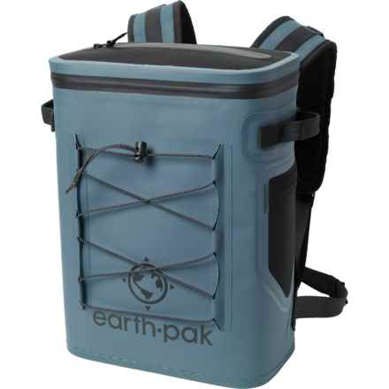 Earth Pak 24-Can Backpack Cooler - Arctic Blue in Arctic Blue