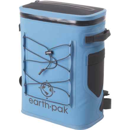 Earth Pak 24-Can Cooler Backpack in Arctic Blue