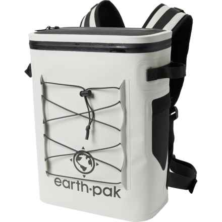 Earth Pak 24-Can Cooler Backpack - Light Grey in Light Grey