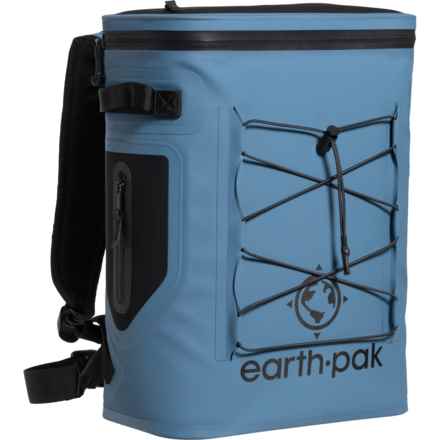 Earth Pak Loch Series 24-Can Cooler Backpack - Arctic Blue in Arctic Blue