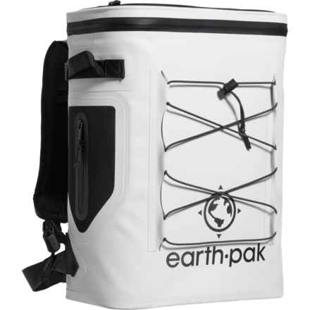 Earth Pak Loch Series 24-Can Cooler Backpack - Light Grey in Light Grey