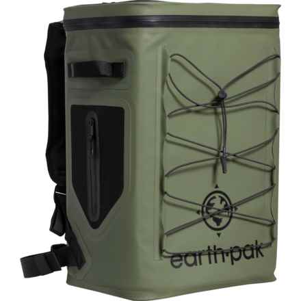 Earth Pak Loch Series 35-Can Cooler Backpack - Forest Green in Forest Green