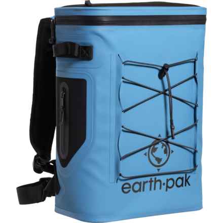 Earth Pak Loch Series 35-Can Cooler Backpack - Light Blue in Light Blue