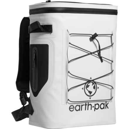 Earth Pak Loch Series 35-Can Cooler Backpack - Light Grey in Light Grey