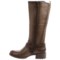 8976X_6 Earth Sequoia Boots - Leather, Side Zip (For Women)